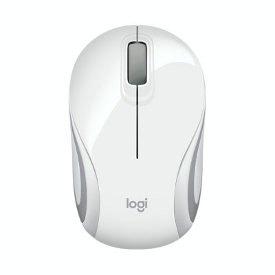 Mouse Logitech M187 , Wireless , Design Mini , 1000 DPI , Alb foto