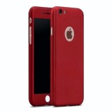 Husa 360 Rosu HQ Huawei P8 Lite 2017 / P9 Lite 2017, Carcasa Plastic