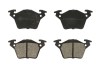 Set placute frana,frana disc MERCEDES VITO bus (638) (1996 - 2003) KROTTENDORF KRO1408