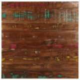 vidaXL Blat de masă pătrată, 70x70x3,8 cm, lemn masiv reciclat