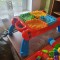 Masă Megablocks cu picioare rabatabile