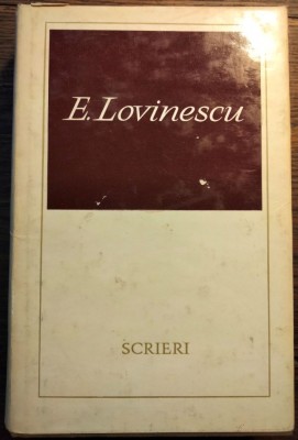 E. Lovinescu - Scrieri vol. 1 (Critice) foto