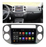 Navigatie Auto Android rama dedicata Tiguan Player Mp5 GPS, 10&#039;&#039;, 2DIN, WiFi, Volkswagen, TIGUAN (5N_) - [2007 - 2013]