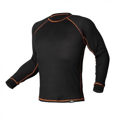 Bluza termica Basic, negru, marimea S/M, NEO foto