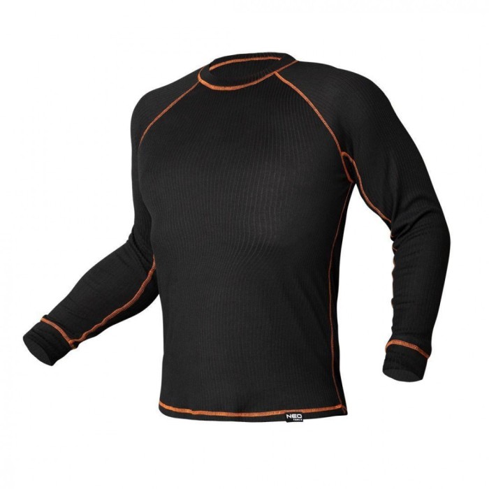 Bluza termica Basic, negru, marimea S/M, NEO