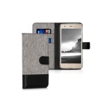 Husa pentru Blackview A7 Pro, Textil, Gri, 43718.01