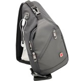 Geanta Barbati tip Borseta Crossbody Sport, Purtare pe Umar sau Piept, Xtreme, 37x20x8 cm
