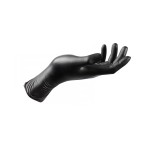 Cumpara ieftin Set 50 manusi de unica folosinta OriStout, M, vinil, negru