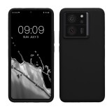 Husa Kwmobile pentru Xiaomi 13T/13T Pro, Negru, Silicon, KWM000020IT001C, Carcasa