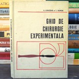 CHIRURGIE EXPERIMENTALĂ - Ghid / Curs / Manual Universitar - de V. Căpăț&acirc;nă și T. Giurgiu