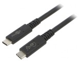 Cablu Thunderbolt 3 USB 4.0 USB-C 0.8m
