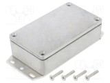 Carcasă universală HAMMOND 66mm x 115mm x 30mm cu lame de fixare