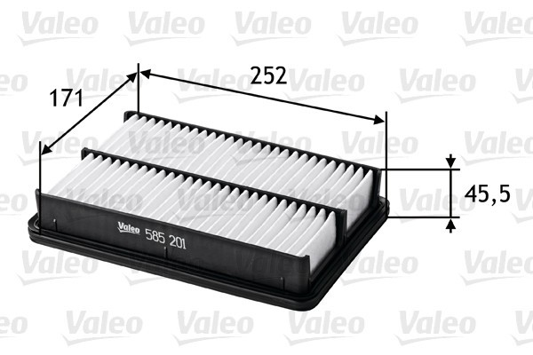 VALEO 585201 Filtru aer