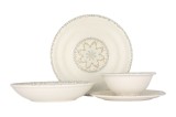 By Bone Set de vesela (Medium) - Tessera - 24 bucăți - 6 persoane - Porţelan