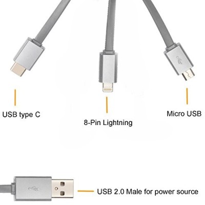 Cablu Incarcator Type C 3.1A Premium TCP foto