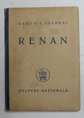 ERNEST RENAN de N. DAVIDESCU , 1923 foto