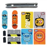 Jucarie interactiva Tech Deck - Fingerboard Lucas cu obstacol | Spin Master