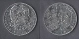 SV * Kazahstan 100 TENGE 2016 * Alikhan Bukeikhanov * AUNC+, Asia, Nichel