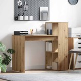 VidaXL Birou Stejar Artizanal 108 x 55 x 103.5 cm Lemn compozit