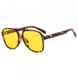 Ochelari De Soare Unisex Techsuit 98061, Protectie UV, Galbeni