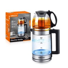 Fierbator Electric Portabil HALEY, 2000 W, capacitate 2.2 l, bol din sticla