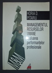 Horia D. Pitariu - Managementul resurselor umane (Evaluarea performantelor profesionale)