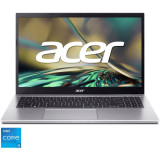 Laptop Acer Aspire 3 A315-59 cu procesor Intel&reg; Core&trade; i5-1235U pana la 4.40 GHz, 15.6, Full HD, IPS, 8GB, 512GB, Intel&reg; Iris&reg; Xe Graphics, No OS, Silv