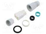Conector alimentare AC terminal cu şurub tată mamă TH394 TECHNO