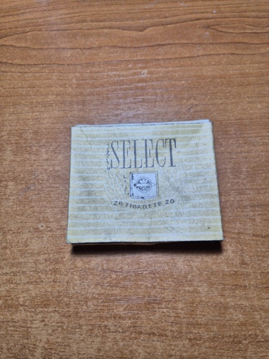 pachet de tigari select - din anii &#039;60 - &#039;70 - nu contine tigari