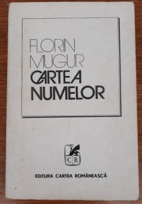 Cartea numelor, Florin Mugur foto