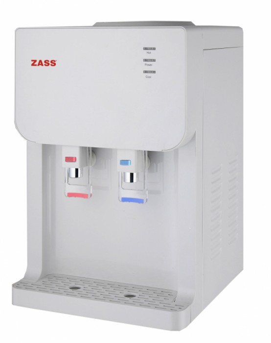 Dozator de apa calda rece pentru birou Zass ZTWD 03 WF cu conexiune la retea, cu sistem de filtrare - NOU