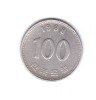 Moneda Coreea de Sud 100 won 1988, stare buna, curata, Asia, Cupru-Nichel