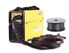 Aparat de sudura MIG 130s INTENSIV tip MIG-MAG + rola de sarma flux 1kg WeldLand Equipment