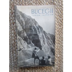 Bucegii: Turism și Alpinism - Ghid cu Harta (1961) E.M. Cristea. Cartea Munților Bucegi