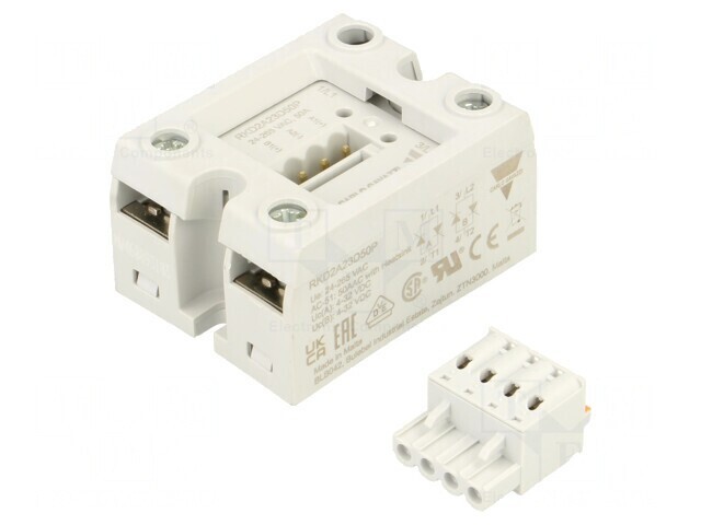 Releu Semiconductor 50A 24-265VAC 2-Fazat RKD2A23D50P