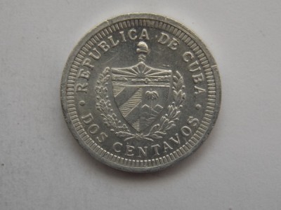 DOS CENTAVOS 1983 CUBA foto