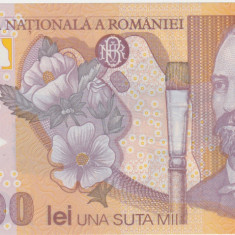 ROMANIA 100000 LEI 2001 UNC