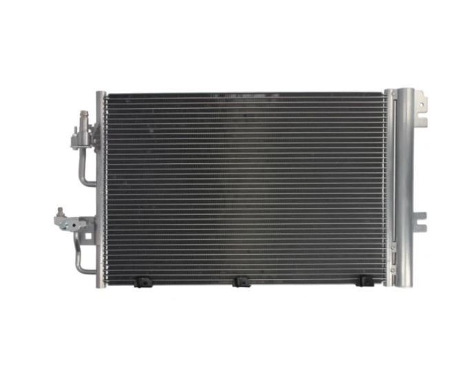 Condensator climatizare, Radiator AC Opel Astra H 2004-, Zafira 2005-2011, 585(545)x378x16mm, MAHLE AC377001S