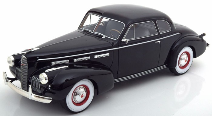 Macheta LaSalle 50 Coupe 1934 negru - BOS Models 1/18 (La Salle)