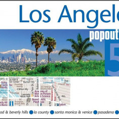 Los Angeles Popout Map | PopOut Maps