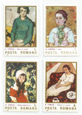 Romania, LP 1151/1986, Reproduceri de arta - N. Tonitza, MNH foto