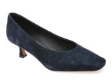 Cumpara ieftin Pantofi eleganti EPICA bleumarin, 3630, din piele intoarsa