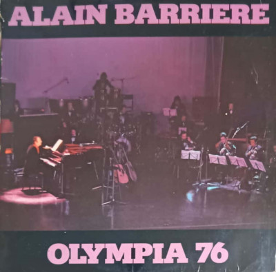 Disc vinil, LP. Olympia 76. SET 2 DISCURI VINIL-ALAIN BARRIERE foto