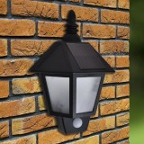 Lampă solară de perete cu senzori de mișcare