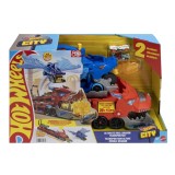 HOT WHEELS CITY TRANSPORTATOR SUPREM CU 2 DRAGONI SuperHeroes ToysZone