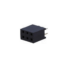 Conector 6 pini, seria {{Serie conector}}, pas pini 2,54mm, CONNFLY - DS1023-2*3S21