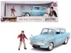 Macheta Auto Ford Anglia 1959 Harry Potter Jada, Scara 1:24, Colectie Noua