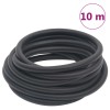 VidaXL Furtun de aer hibrid, negru, 0,6", 10 m, cauciuc și PVC 154494