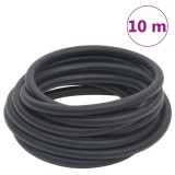 VidaXL Furtun de aer hibrid, negru, 0,6&quot;, 10 m, cauciuc și PVC