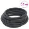 Furtun de aer hibrid, negru, 0,6&quot;, 10 m, cauciuc si PVC